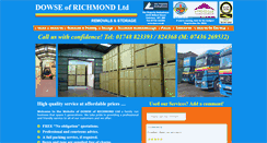 Desktop Screenshot of dowseofrichmondltd.co.uk